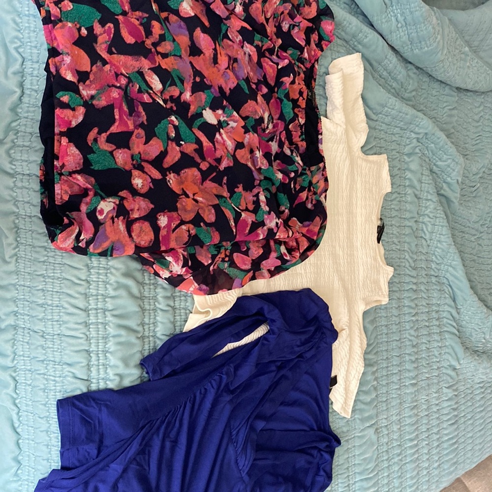 Three Ann Taylor blouses (sold altogether)